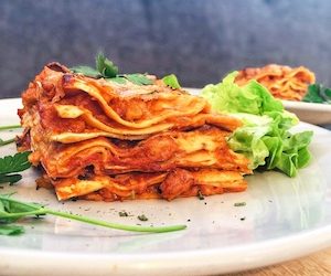 Recette lasagne vegan express