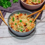 Recette riz cantonais vegan
